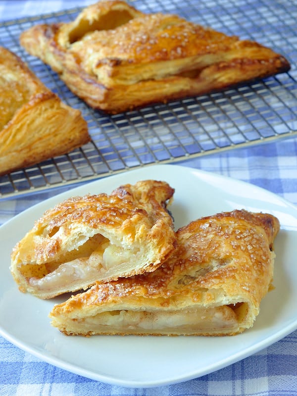The Best Apple Turnovers - using a shortcut puff pastry recipe! - Rock
