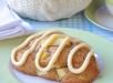 Apple Cinnamon Scones with Cream Cheese Glaze