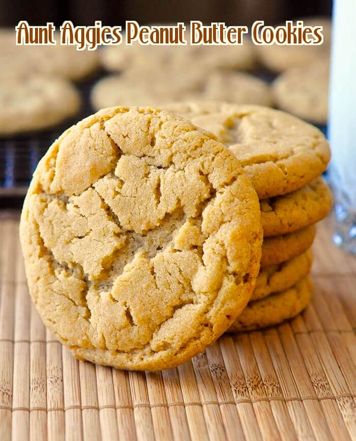 Aunt Aggie's Peanut Butter Cookies