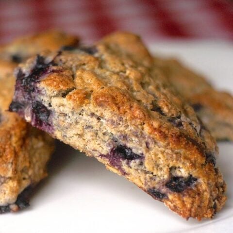 Blueberry Oatmeal Scones original post photo from 2007.