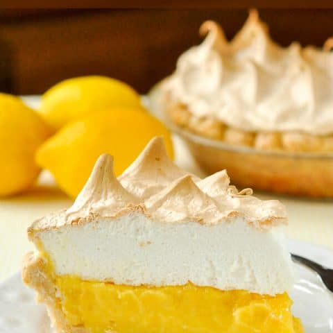 Homemade Lemon Meringue Pie - old fashioned & scratch made!