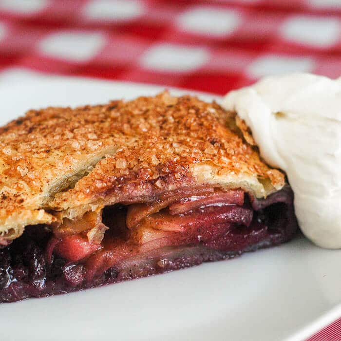 Blueberry Apple Strudel