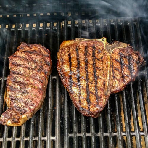 Barbecue Steak Pizza, on a wholesome whole wheat and oat bran crust!