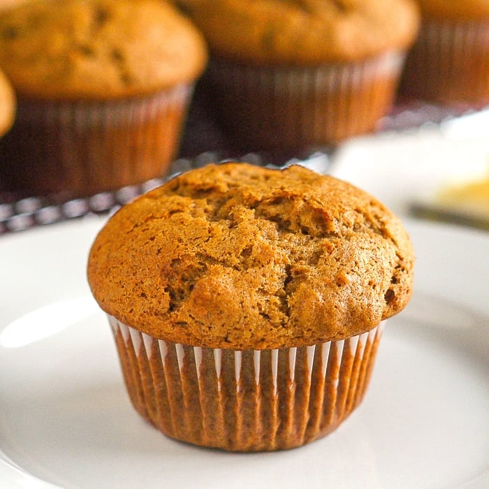 Sweet Potato Spice Muffins square cropped featured image