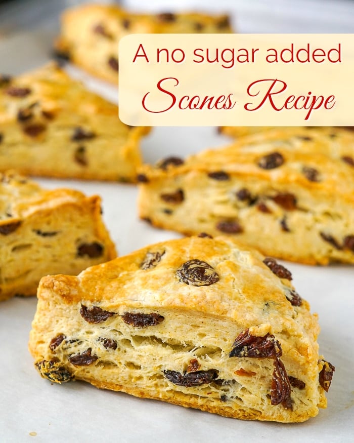 Sugar Free Scones image with title text