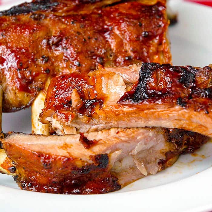 Bourbon Barbecue Ribs