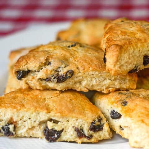 Cherry Coconut Scones square cropped photo for featured image