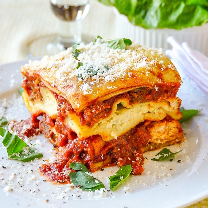 Chicken Chorizo Lasagna featured image