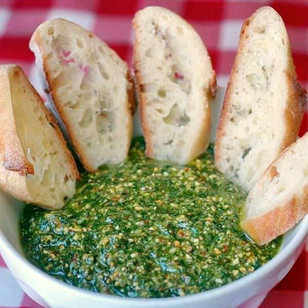 Almond and Italian Parsley Pesto