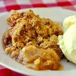 Five Spice Apple Crumble