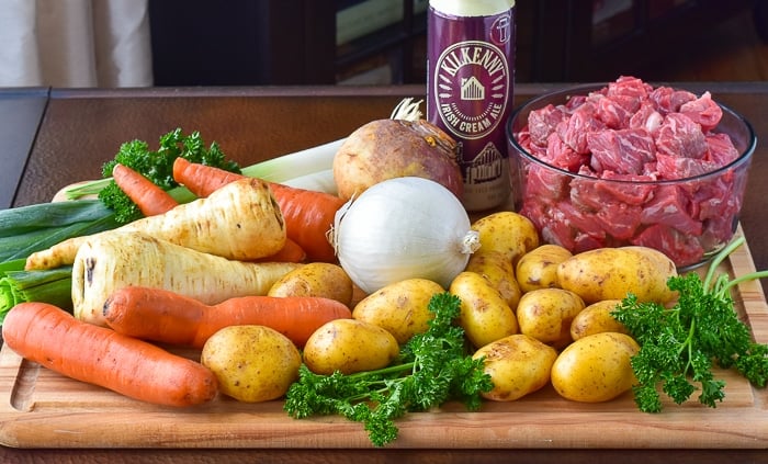 Ingredients for Irish Stew