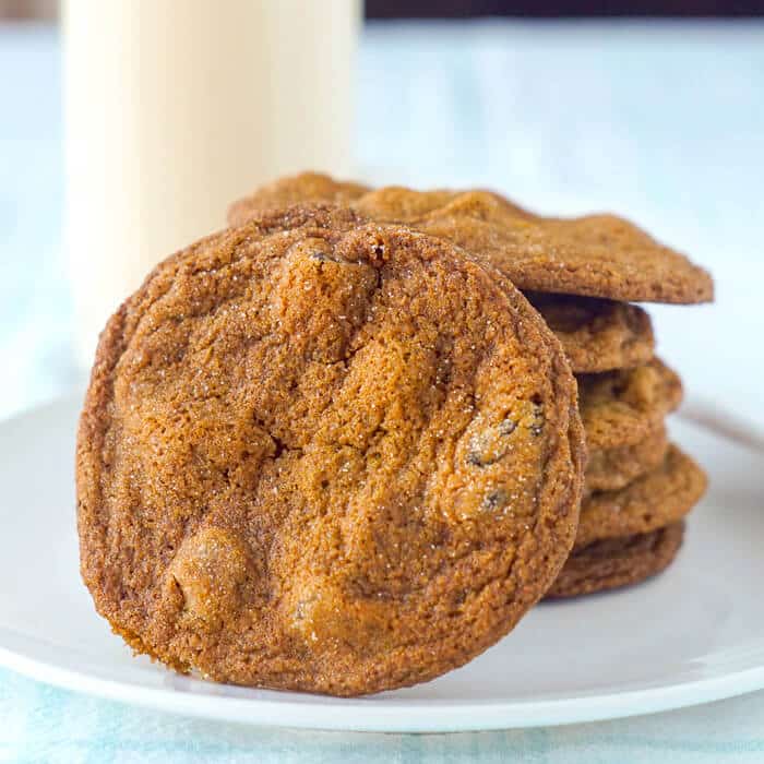 Chewy Gingerbread Cookies