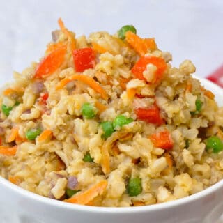 Egg Fried Rice with Vegetables