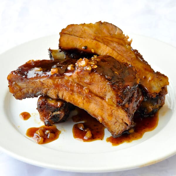 Oven Baked Orange Ginger Hoisin Ribs