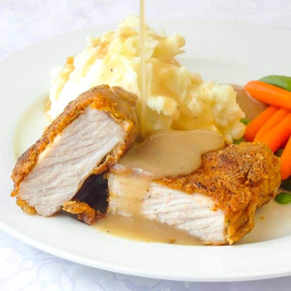 Chicken Fried Pork Chops a comfort food classic!