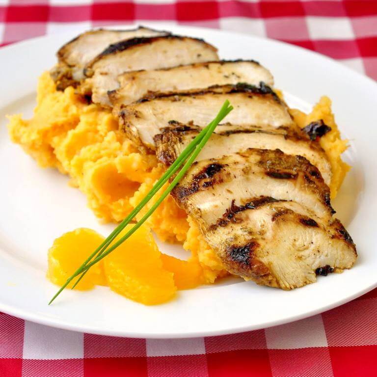 Orange and Five Spice Grilled Chicken