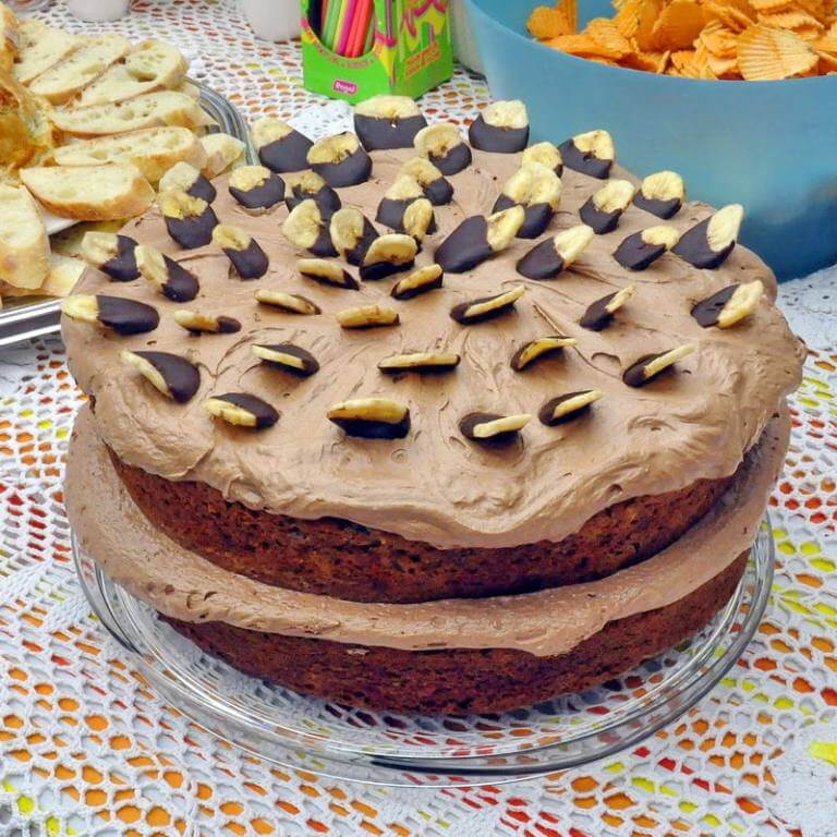 Banana Chocolate Chip Cake