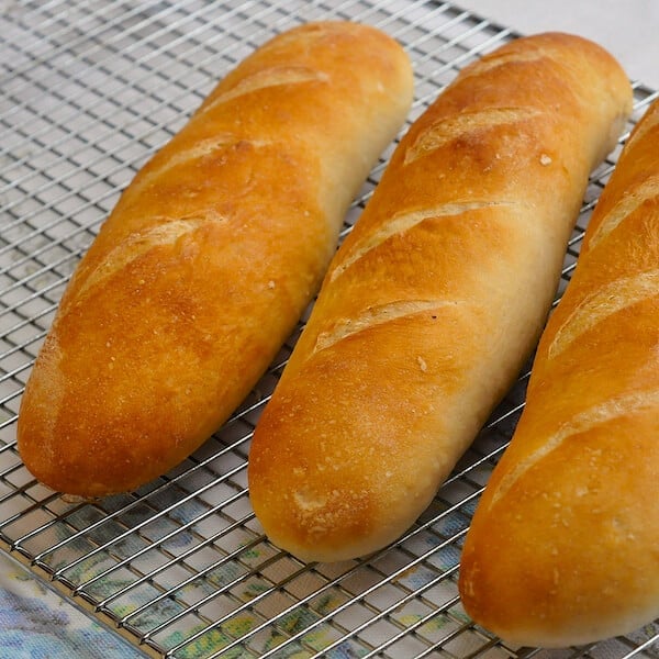 Homemade French Baguettes Recipe