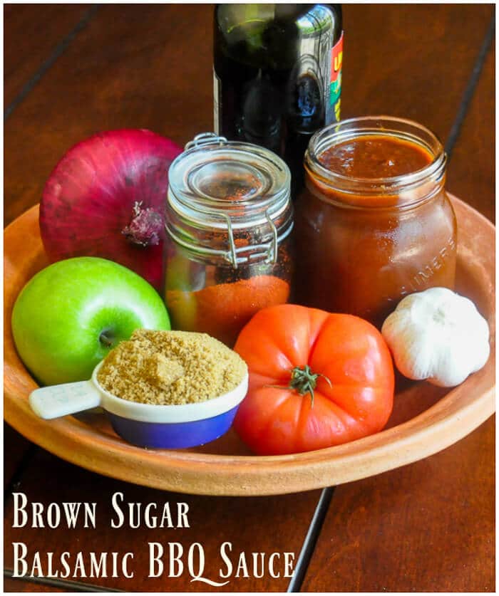 Brown Sugar Balsamic Barbecue Sauce