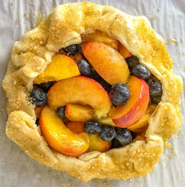 Easy Summer Fruit Galette try it with all of your seasonal fruit