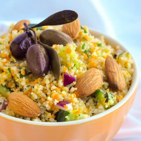 Lemon Cucumber Couscous Salad