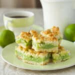Coconut Lime Crumble Bars