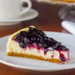 Blueberry Sour Cream Flan