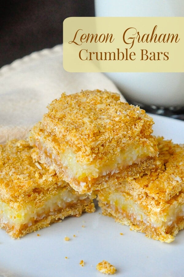 Lemon Graham Crumble Bars