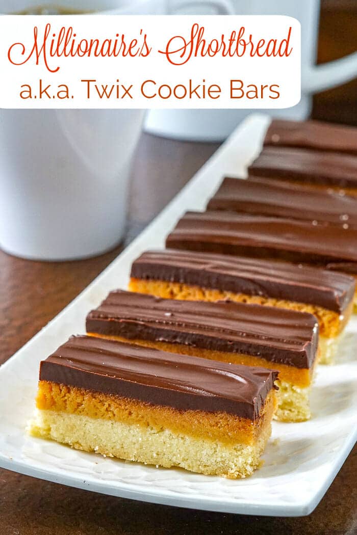 Twix Cookies photo with title text overlay