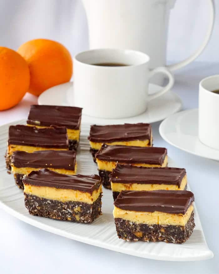 Chocolate Orange Nanaimo Bars