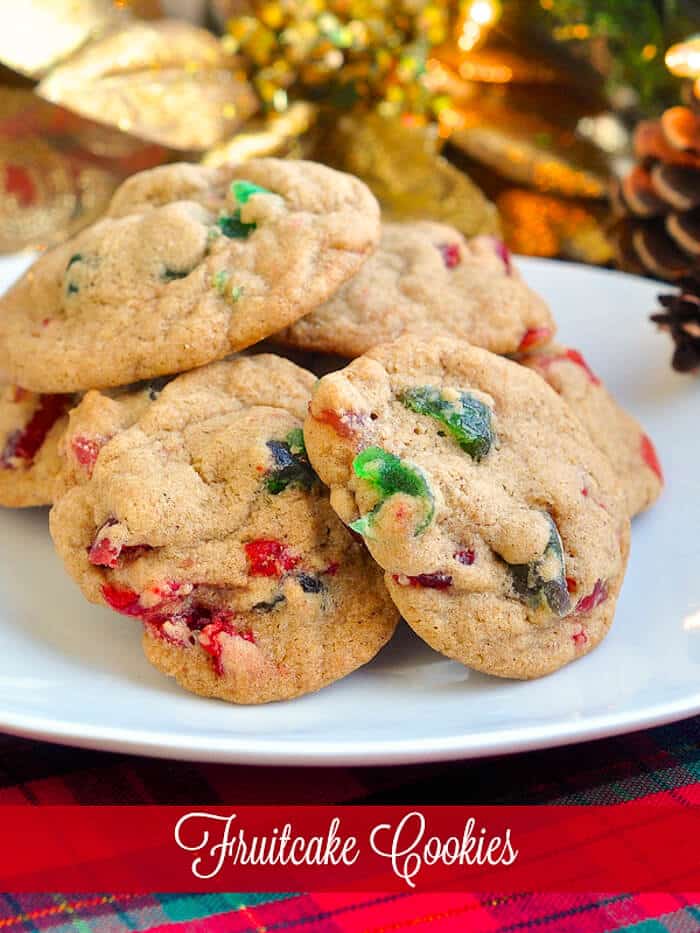 Light Fruitcake Cookies