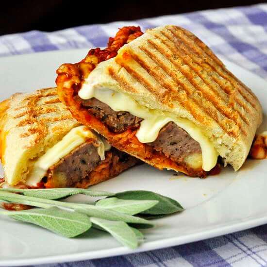 Marinara Meatloaf with Provolone