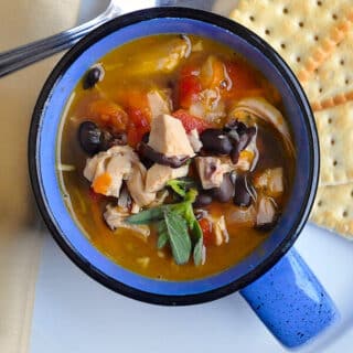 Turkey and Blackbean Soup