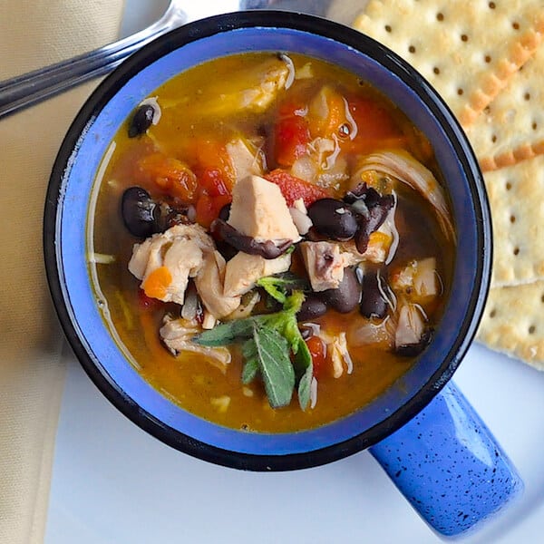 Turkey and Blackbean Soup