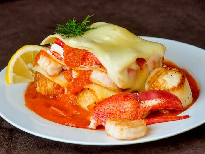 Seafood Lasagna