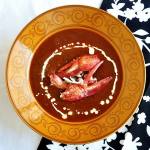 Roasted Tomato Fennel Lobster Bisque.