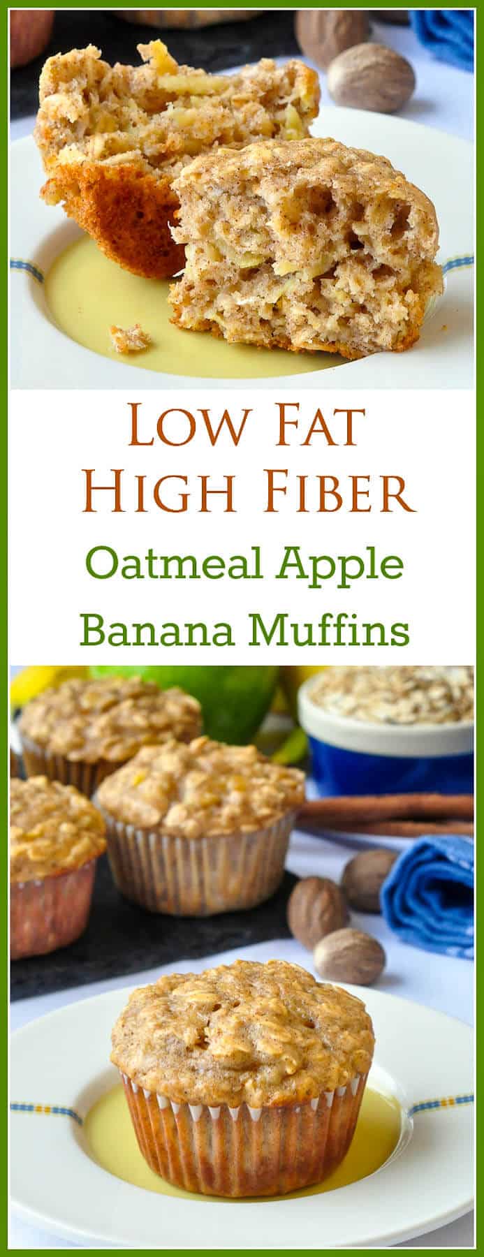 Oatmeal Apple Banana Low Fat Muffins - high in fiber too!.jpg