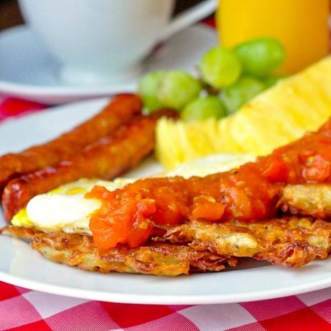 Potato Latkes close up featured image