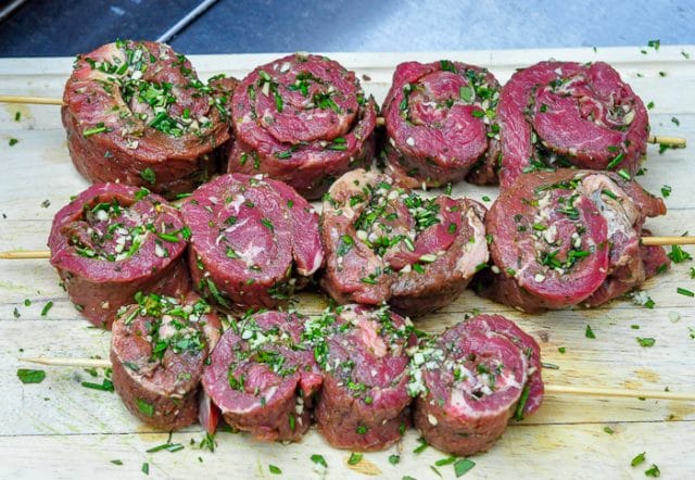 Herb and Garlic Rolled Steak Medallions - infused with delicious flavour!