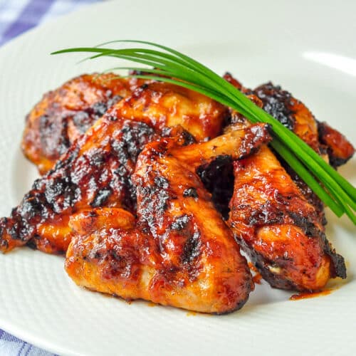 Honey Chili Barbecue Chicken. with spicy, sticky sweet glaze you'll love!