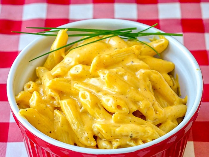 Close up photo of Quick and Easy Stovetop Mac and Cheese