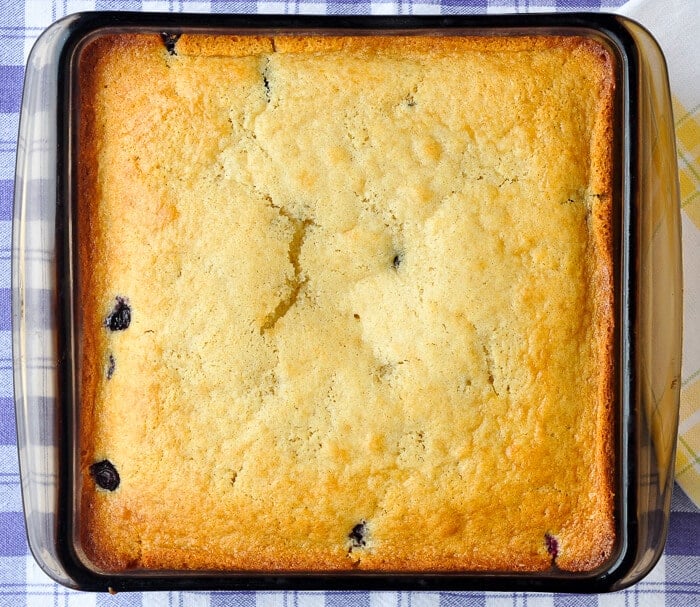 Blueberry Snack Cake