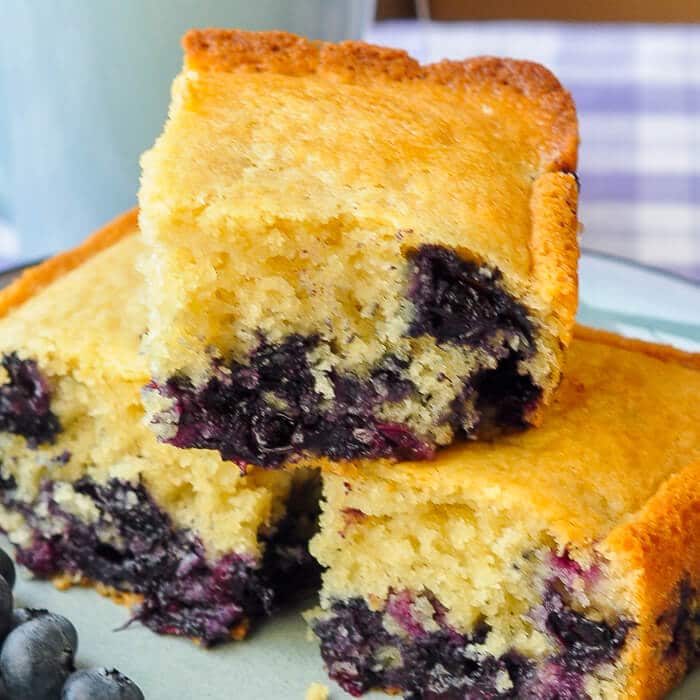 Blueberry Snack Cake