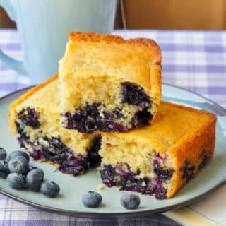 Blueberry Snack Cake