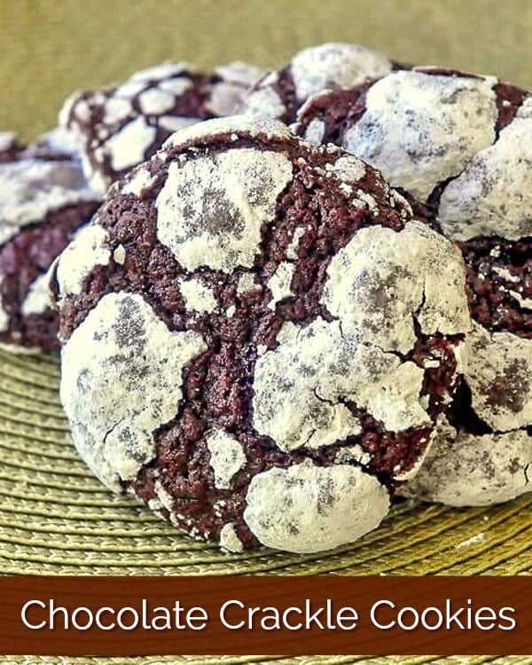 Foolproof Chocolate Crackle Cookies. An easy after school cookie recipe.