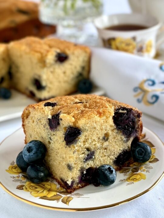 Blueberry Snack Cake. A 50 year old Newfoundland family recipe
