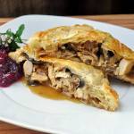 Leftover Turkey Mushroom Turnovers