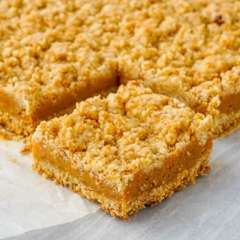 Brown Sugar Shortbread Caramel Bars