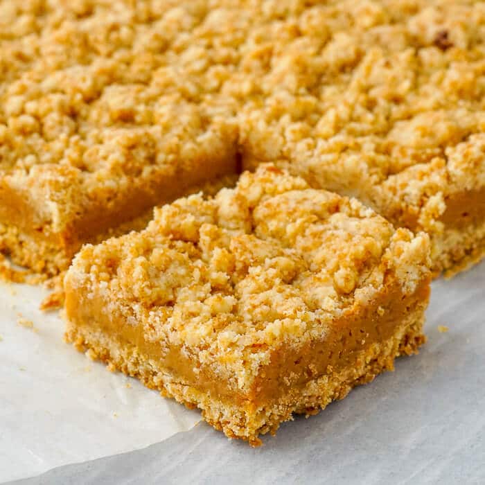 Brown Sugar Shortbread Caramel Bars