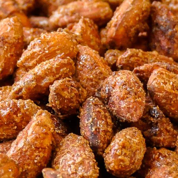 Smoky Sweet Spiced Almonds delicious and nutritious